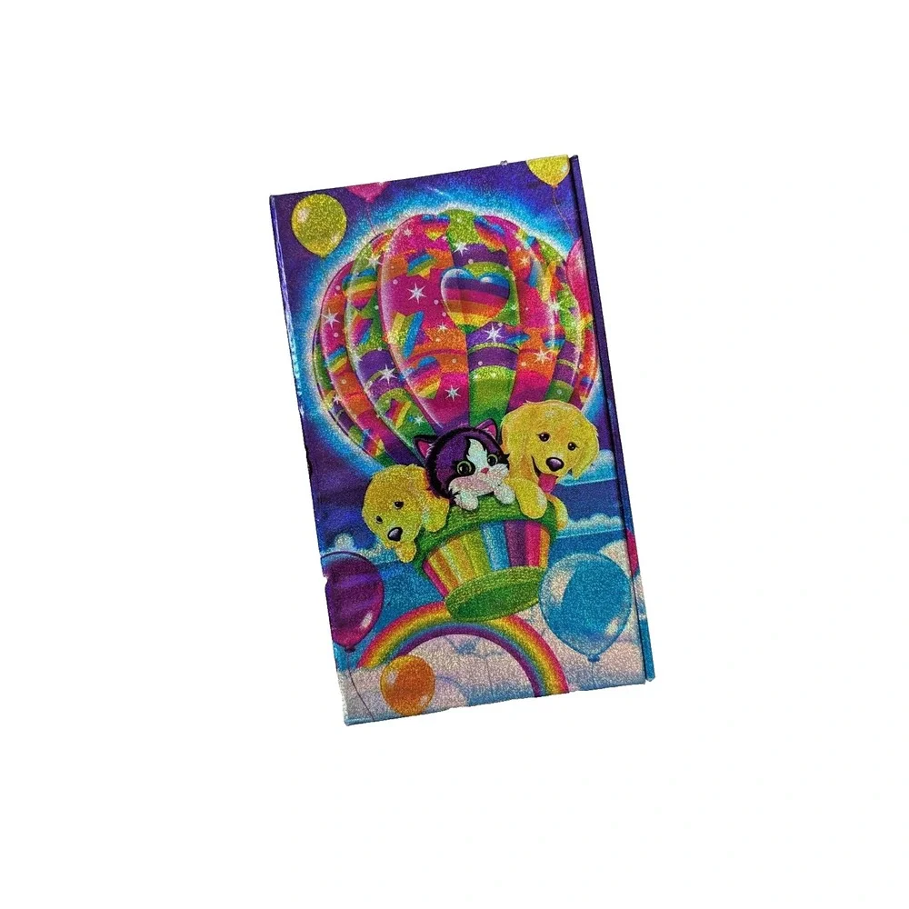 Vintage Lisa Frank Balloon Buddies Address Book Planner Stickers Casey‎ Dogs Cat